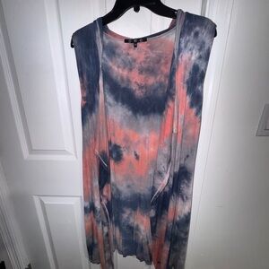Tie-Dye Sleeveless Top